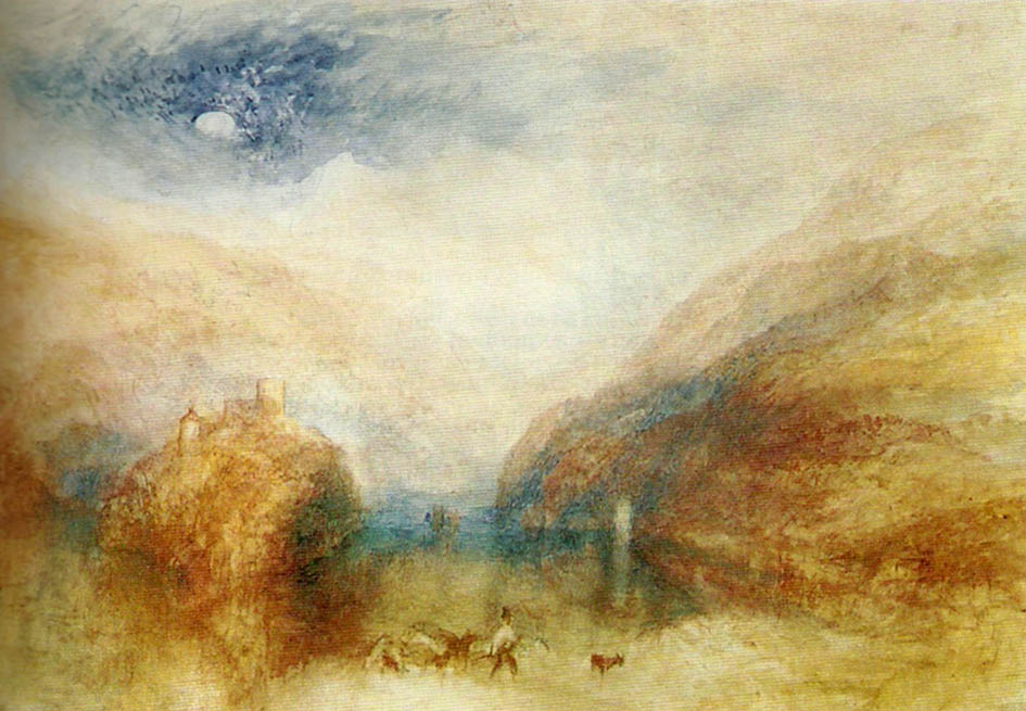 J.M.W.Turner the visit to the tomb