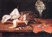 Alexander Still-Life with Fish Spain oil painting reproduction