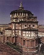 BRAMANTE Exterior of the church dfg USA oil painting reproduction