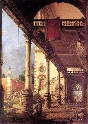 Canaletto Perspective fg Norge oil painting reproduction