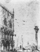 Canaletto The Piazzetta to the South f