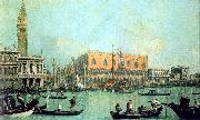 Canaletto Veduta del Palazzo Ducale France oil painting reproduction