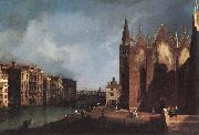 Canaletto The Grand Canal near Santa Maria della Carita fgh Sweden oil painting reproduction