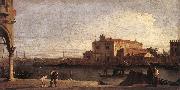 Canaletto View of San Giovanni dei Battuti at Murano d Sweden oil painting reproduction