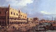 Canaletto Riva degli Schiavoni: Looking East df France oil painting reproduction