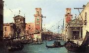 Canaletto View of the Entrance to the Arsenal df Norge oil painting reproduction