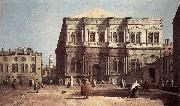 Canaletto Campo San Rocco bvh Norge oil painting reproduction