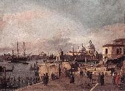 Canaletto Entrance to the Grand Canal: from the West End of the Molo  dd Norge oil painting reproduction