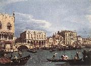 Canaletto The Molo and the Riva degli Schiavoni from the Bacino di San Marco Norge oil painting reproduction