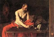 Caravaggio St Jerome dsf Sweden oil painting reproduction