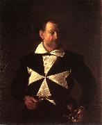 Caravaggio Portrait of Alof de Wignacourt fg Norge oil painting reproduction