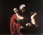 Caravaggio Salome with the Head of the Baptist fg Spain oil painting reproduction