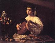 Caravaggio, Lute Player f