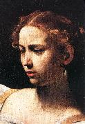 Caravaggio Judith Beheading Holofernes (detail) gf oil painting artist