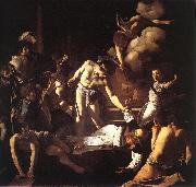 Caravaggio The Martyrdom of St Matthew Norge oil painting reproduction