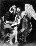 Caravaggio, St Matthew and the Angel f