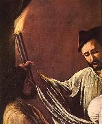 Caravaggio The Seven Acts of Mercy (detail) dfg Sweden oil painting reproduction