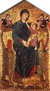 Cimabue Madonna Enthroned with the Child and Two Angels dfg Sweden oil painting reproduction