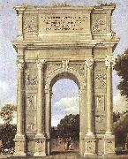 Domenichino A Triumphal Arch of Allegories dfa Norge oil painting reproduction