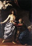 GUERCINO, The Resurrected Christ Appears to the Virgin hf