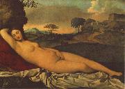 Giorgione Sleeping Venus dhh Norge oil painting reproduction
