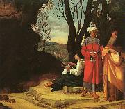 Giorgione 1510 Museo del Prado, Madrid Spain oil painting reproduction