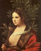 Giorgione Laura Norge oil painting reproduction