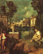 Giorgione The Tempest Spain oil painting reproduction