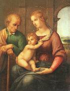 Raphael, The Holy Family with Beardless St.Joseph