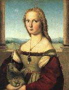 Raphael The Woman with the Unicorn Norge oil painting reproduction