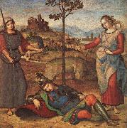 Raphael The Knights Dream France oil painting reproduction