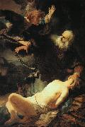 Rembrandt The Sacrifice of Isaac Sweden oil painting reproduction