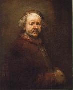 Rembrandt Self Portrait  ffdxc USA oil painting reproduction