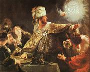 Rembrandt Belshazzar's Feast Germany oil painting reproduction