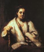 Rembrandt Portrait of Hendrickje Stoffels Spain oil painting reproduction