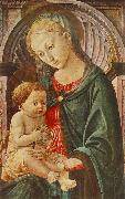 PESELLINO Madonna with Child (detail) fsgf Sweden oil painting reproduction