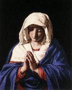 SASSOFERRATO The Virgin in Prayer a Norge oil painting reproduction