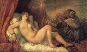 Titian Danae Sweden oil painting reproduction