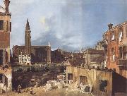 Canaletto Campo S.Vidal and Santa Maria della Carita Norge oil painting reproduction