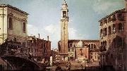 Canaletto View of Campo Santi Apostoli Norge oil painting reproduction