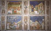 Giotto, The wedding to Guns De arouse-king of Lazarus, De bewening of Christ and Noli me tangera
