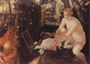 Tintoretto, The Bathing Susama