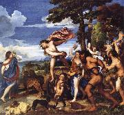 Titian Bacchus and Ariadne oil painting artist