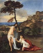 Titian Noli me Tangere oil painting artist