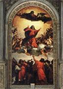 Titian Assumption of the Virgin oil painting artist