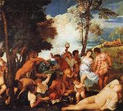 Titian, The Bacchanal of the Andrians