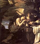 GUERCINO, Magdalen and Two Angels