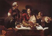 Caravaggio, Maltiden in Emmaus