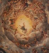 Correggio, Correggio famous frescoes in Parma seems to melt the ceiling of the cathedral and draw the viewer into a gyre of spiritual ecstasy.