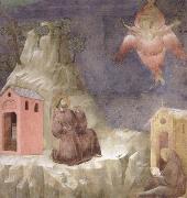 Giotto, St.Francis Receiving the stigmata